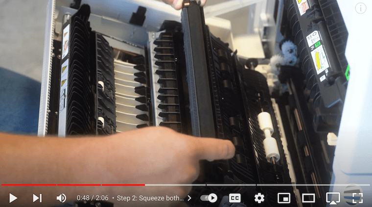 チャロオーダーページ A Step-by-Step Guide to Second Bias Transfer Roll Replacement on